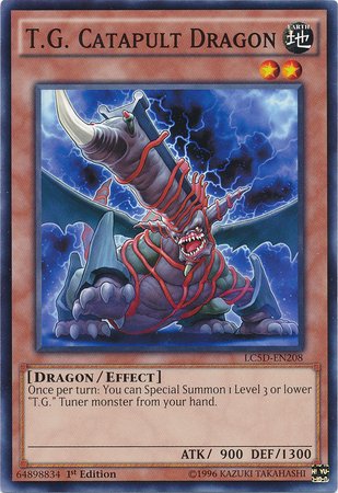 T.G. Catapult Dragon [LC5D-EN208] Common | Gam3 Escape