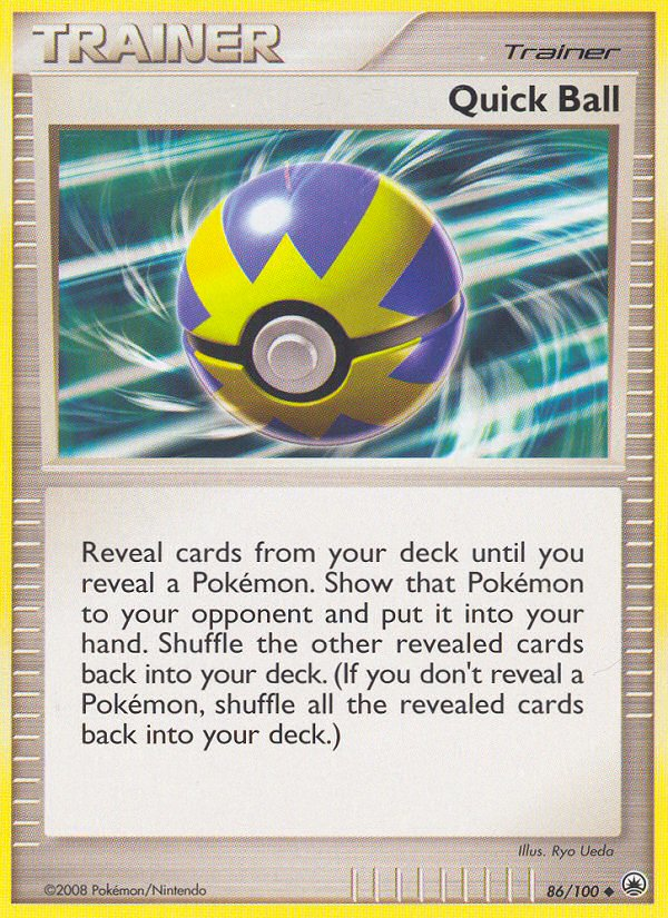Quick Ball (86/100) [Diamond & Pearl: Majestic Dawn] | Gam3 Escape