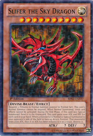 Slifer the Sky Dragon [BP02-EN127] Mosaic Rare | Gam3 Escape