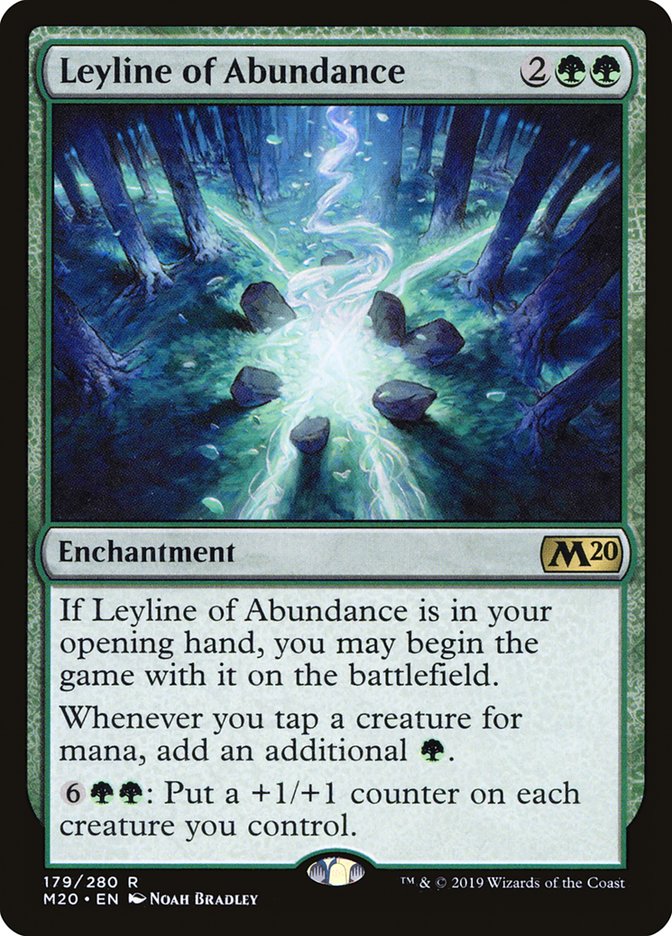 Leyline of Abundance [Core Set 2020] | Gam3 Escape