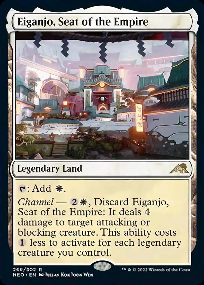 Eiganjo, Seat of the Empire [Kamigawa: Neon Dynasty] | Gam3 Escape
