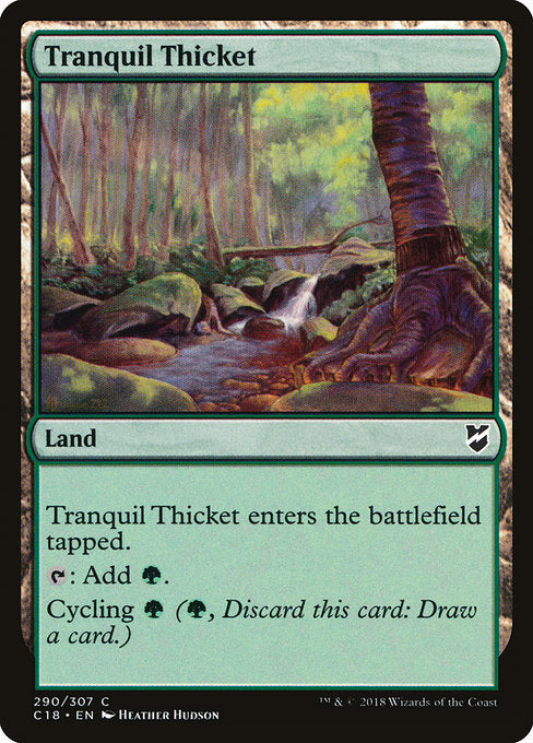 Tranquil Thicket [Commander 2018] | Gam3 Escape