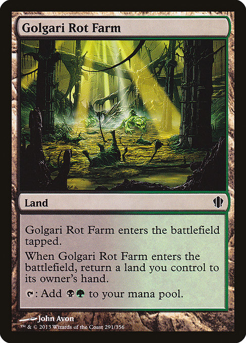 Golgari Rot Farm [Commander 2013] | Gam3 Escape