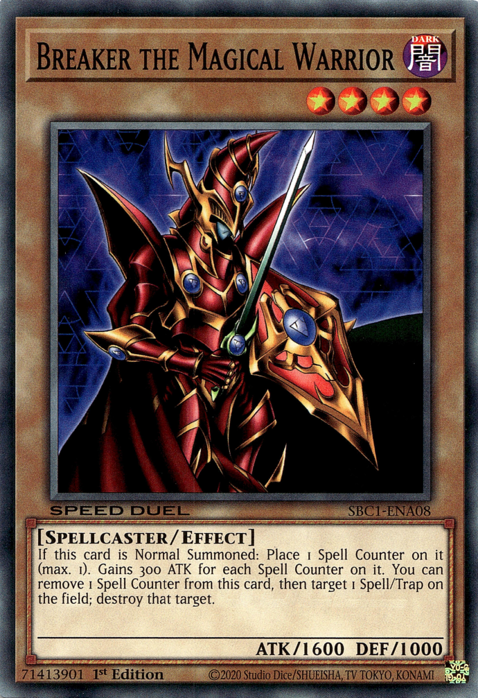 Breaker the Magical Warrior [SBC1-ENA08] Common | Gam3 Escape