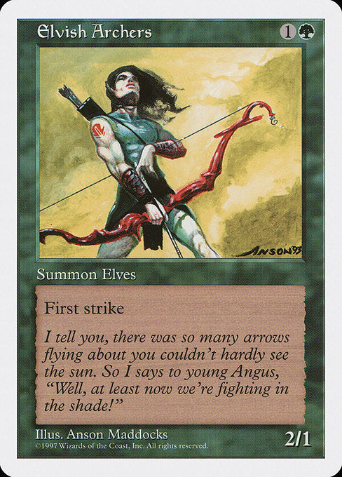 Elvish Archers [Fifth Edition] | Gam3 Escape