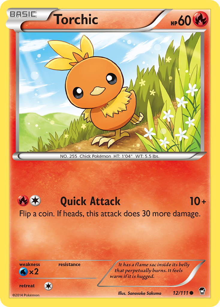 Torchic (12/111) [XY: Furious Fists] | Gam3 Escape