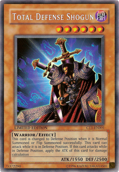 Total Defense Shogun [CT1-EN001] Secret Rare | Gam3 Escape