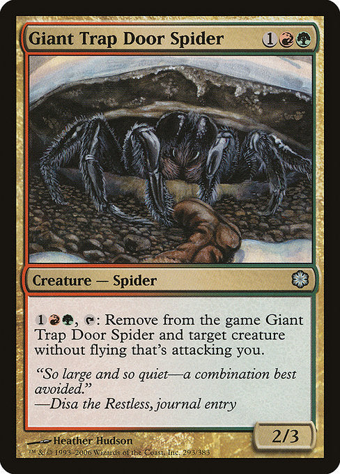 Giant Trap Door Spider [Coldsnap Theme Decks] | Gam3 Escape