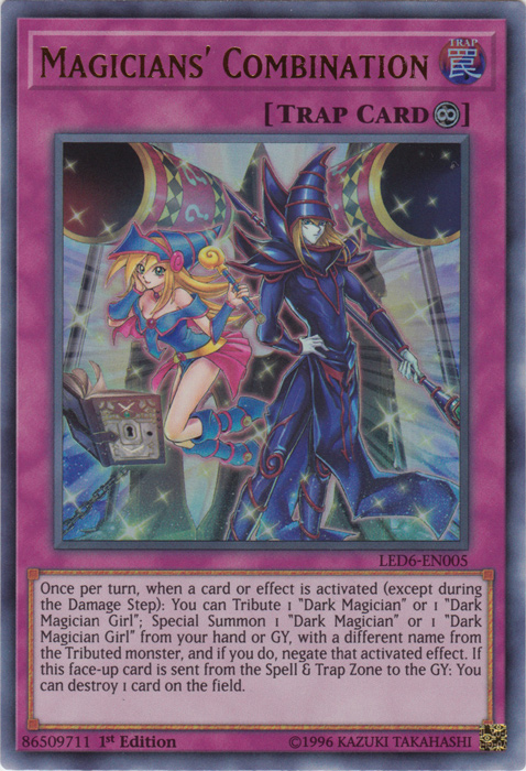 Magicians' Combination [LED6-EN005] Ultra Rare | Gam3 Escape