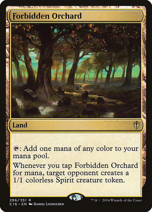 Forbidden Orchard [Commander 2016] | Gam3 Escape