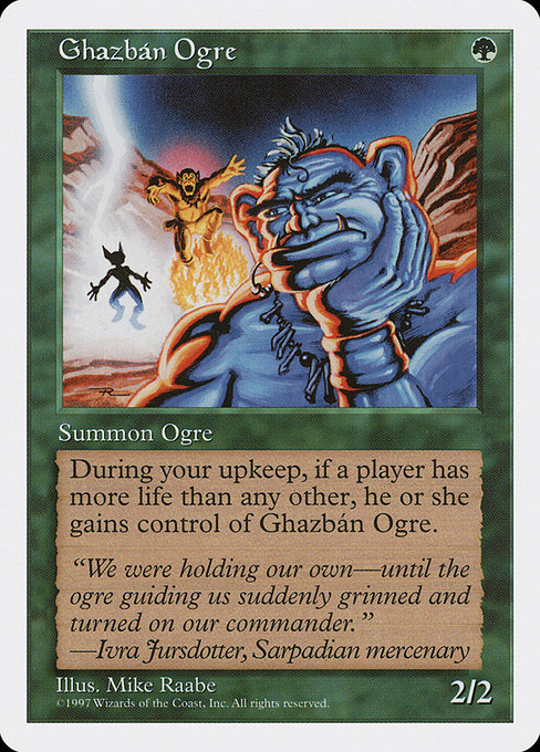 Ghazbán Ogre [Fifth Edition] | Gam3 Escape