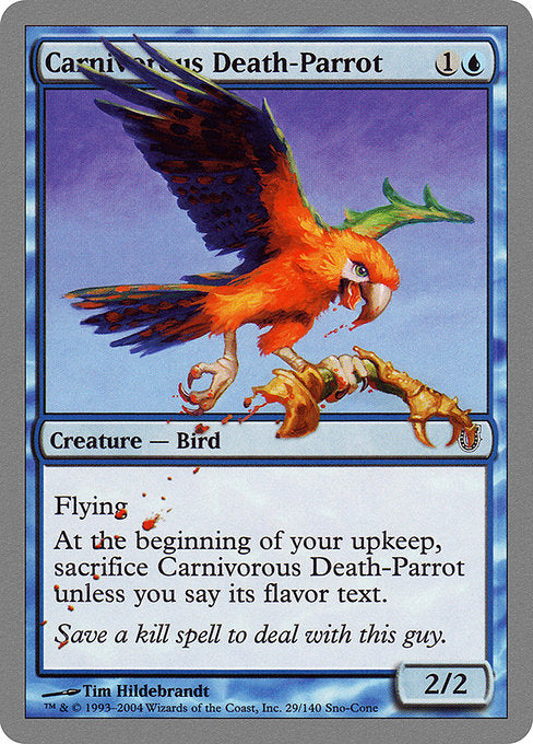 Carnivorous Death-Parrot [Unhinged] | Gam3 Escape