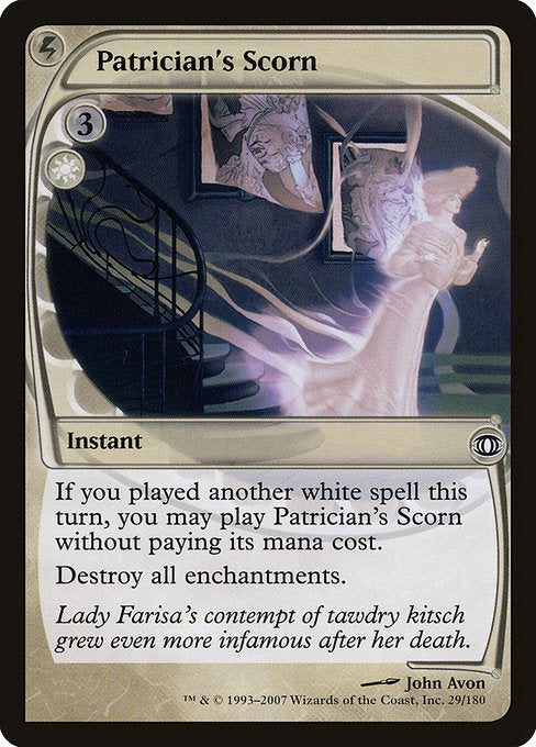 Patrician's Scorn [Future Sight] | Gam3 Escape