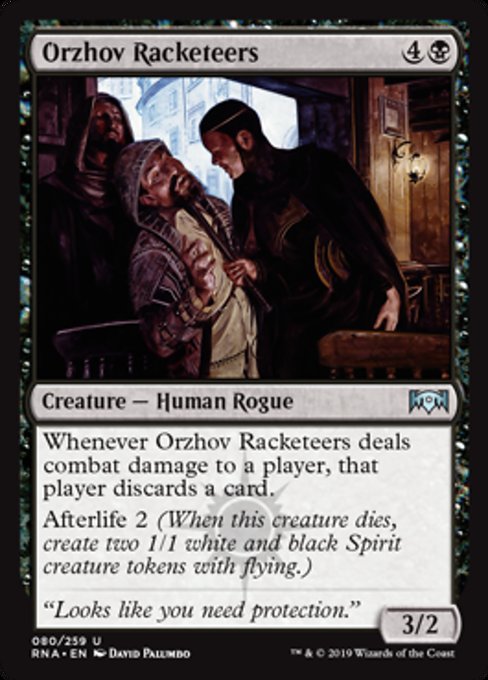 Orzhov Racketeers [Ravnica Allegiance] | Gam3 Escape