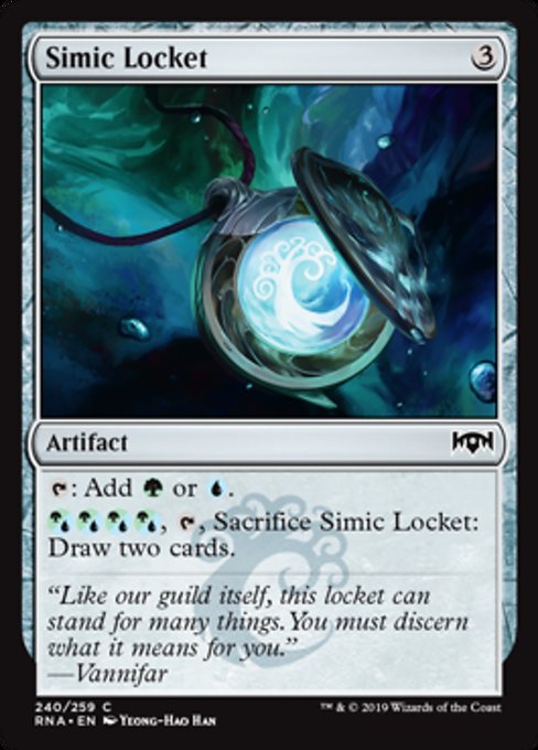 Simic Locket [Ravnica Allegiance] | Gam3 Escape