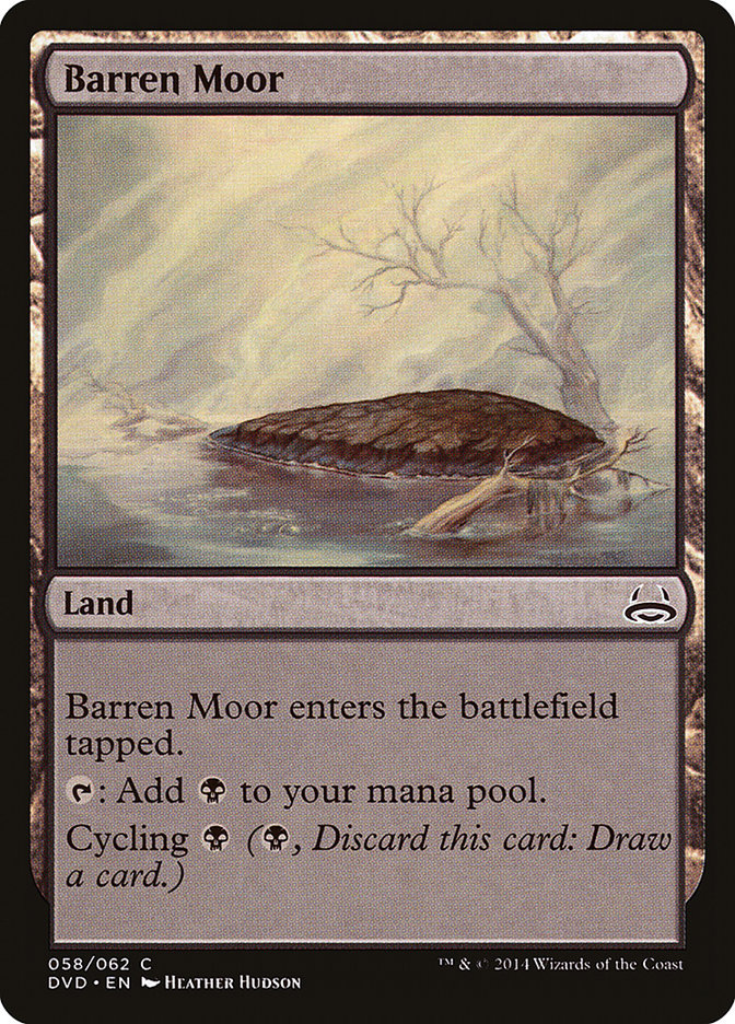 Barren Moor (Divine vs. Demonic) [Duel Decks Anthology] | Gam3 Escape