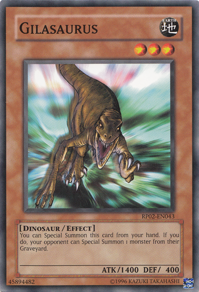 Gilasaurus [RP02-EN043] Common | Gam3 Escape