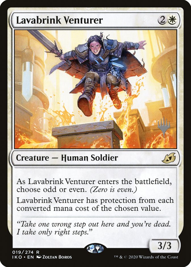 Lavabrink Venturer (Promo Pack) [Ikoria: Lair of Behemoths Promos] | Gam3 Escape