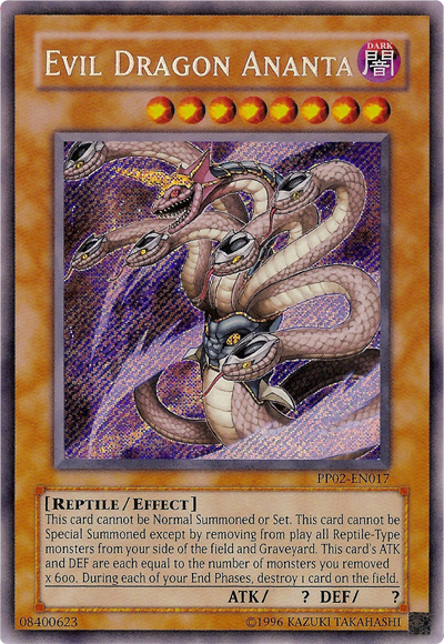Evil Dragon Ananta [PP02-EN017] Secret Rare | Gam3 Escape