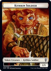 Kithkin Soldier // Pegasus Double-sided Token [Kaldheim Commander Tokens] | Gam3 Escape