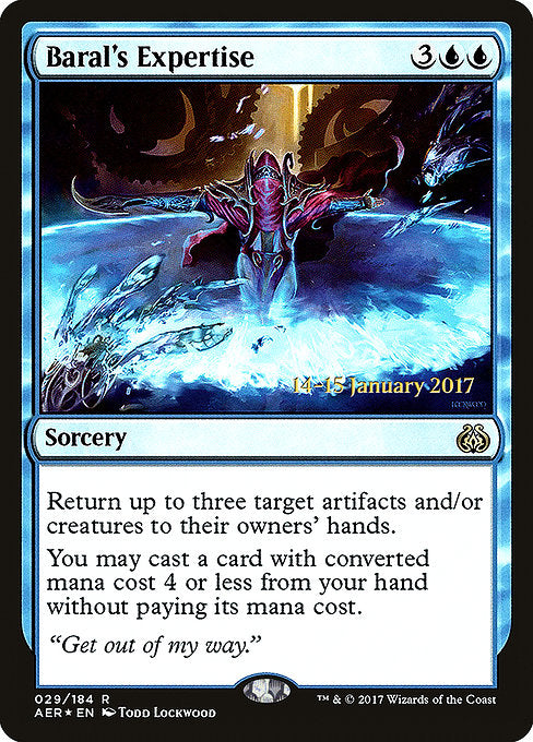 Baral's Expertise [Aether Revolt Promos] | Gam3 Escape