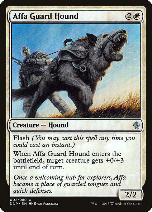Affa Guard Hound [Duel Decks: Zendikar vs. Eldrazi] | Gam3 Escape