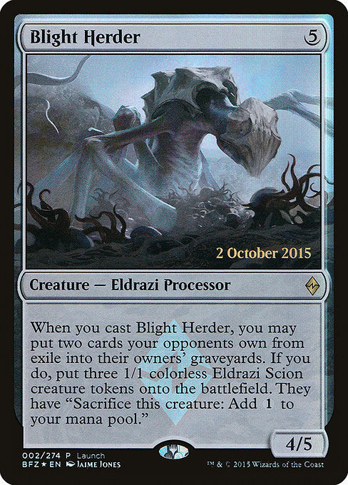 Blight Herder [Battle for Zendikar Promos] | Gam3 Escape