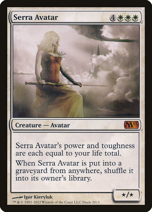 Serra Avatar [Duels of the Planeswalkers Promos 2012] | Gam3 Escape