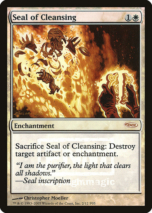 Seal of Cleansing [Friday Night Magic 2005] | Gam3 Escape
