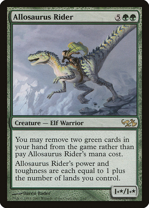 Allosaurus Rider [Duel Decks: Elves vs. Goblins] | Gam3 Escape