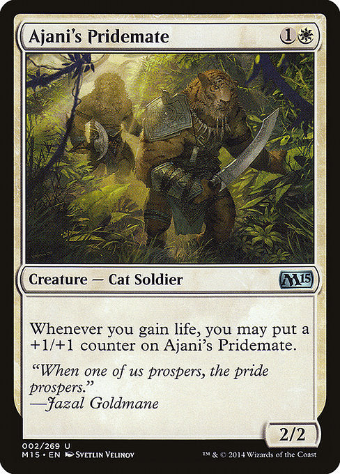 Ajani's Pridemate [Magic 2015] | Gam3 Escape