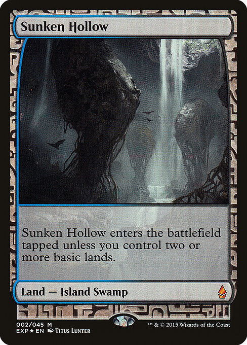 Sunken Hollow [Zendikar Expeditions] | Gam3 Escape