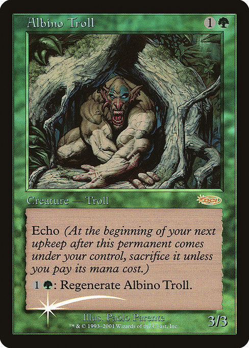 Albino Troll [Friday Night Magic 2002] | Gam3 Escape