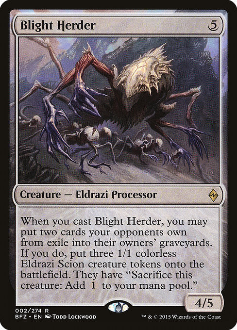 Blight Herder [Battle for Zendikar] | Gam3 Escape