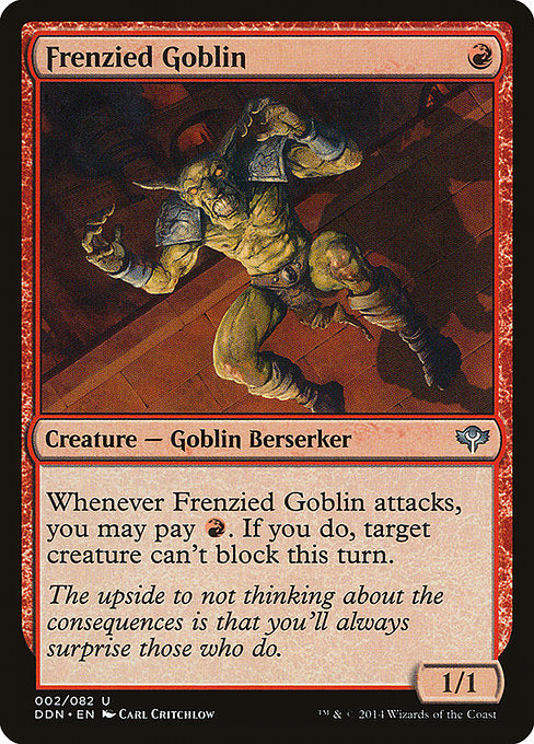 Frenzied Goblin [Duel Decks: Speed vs. Cunning] | Gam3 Escape