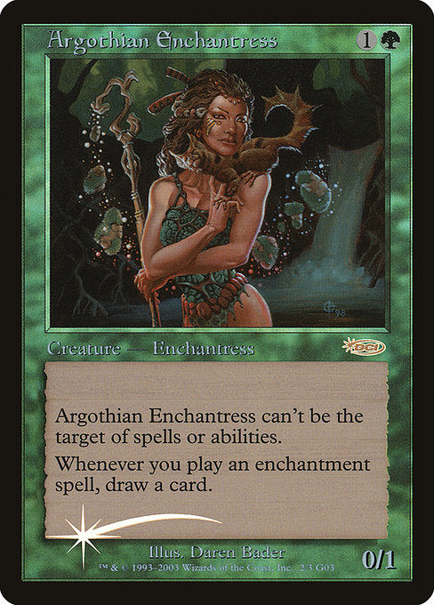 Argothian Enchantress [Judge Gift Cards 2003] | Gam3 Escape