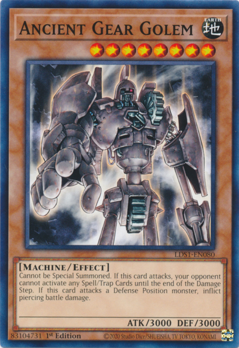 Ancient Gear Golem [LDS1-EN080] Common | Gam3 Escape