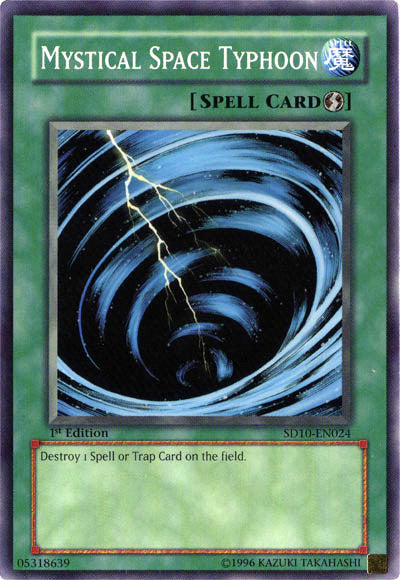 Mystical Space Typhoon [SD10-EN024] Common | Gam3 Escape