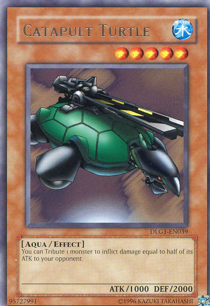 Catapult Turtle [DLG1-EN039] Rare | Gam3 Escape