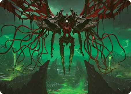 Archfiend of the Dross Art Card [Phyrexia: All Will Be One Art Series] | Gam3 Escape