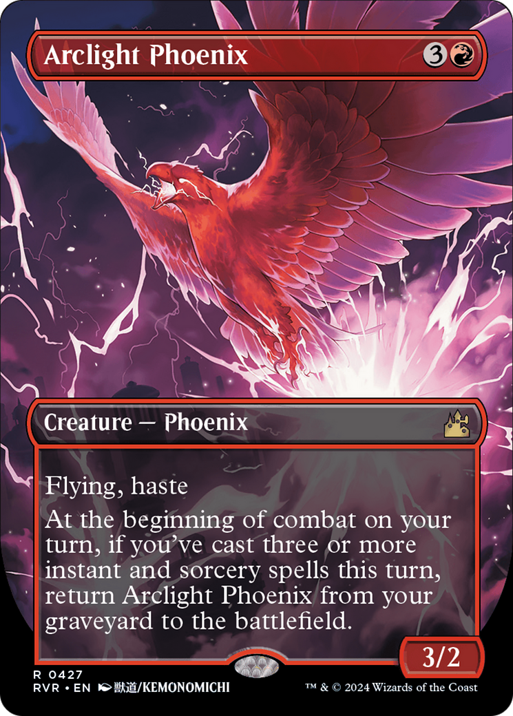 Arclight Phoenix (Anime Borderless) [Ravnica Remastered] | Gam3 Escape