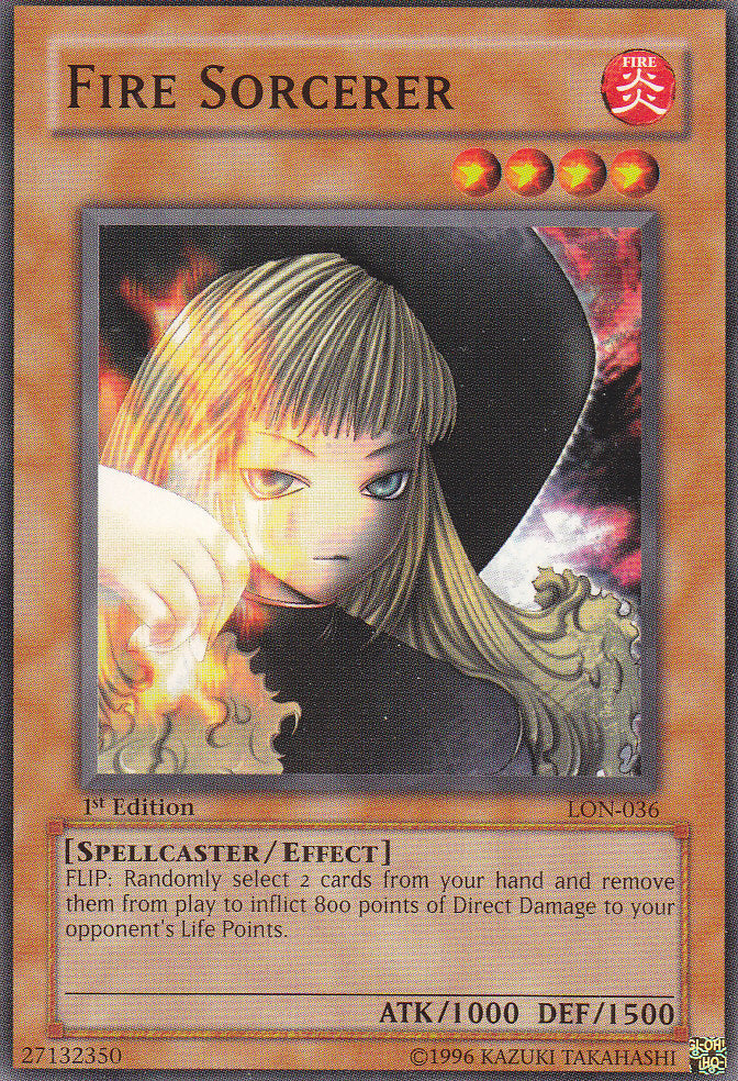 Fire Sorcerer [LON-036] Common | Gam3 Escape