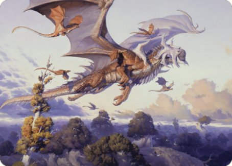 Rith, Liberated Primeval Art Card [Dominaria United Art Series] | Gam3 Escape