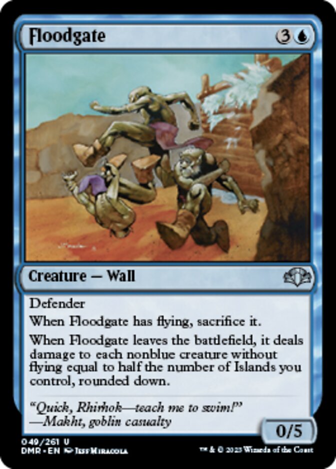 Floodgate [Dominaria Remastered] | Gam3 Escape