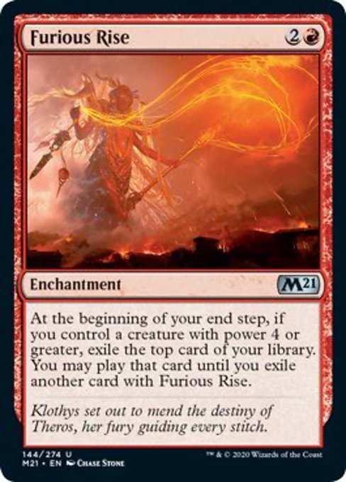 Furious Rise [Core Set 2021] | Gam3 Escape