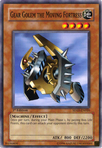 Gear Golem the Moving Fortress [SD10-EN010] Common | Gam3 Escape