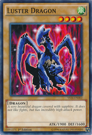 Luster Dragon [YS14-EN002] Common | Gam3 Escape