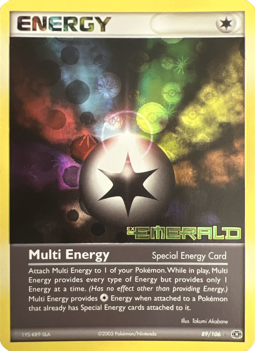 Multi Energy (89/106) (Stamped) [EX: Emerald] | Gam3 Escape