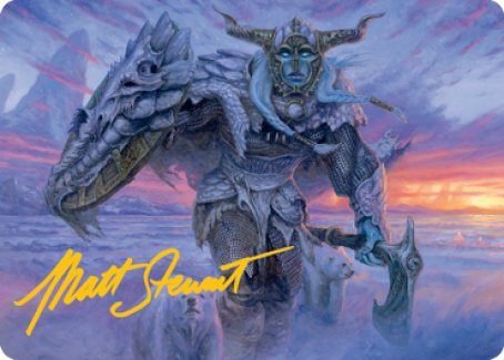 Frost Giant Art Card (Gold-Stamped Signature) [Dungeons & Dragons: Adventures in the Forgotten Realms Art Series] | Gam3 Escape