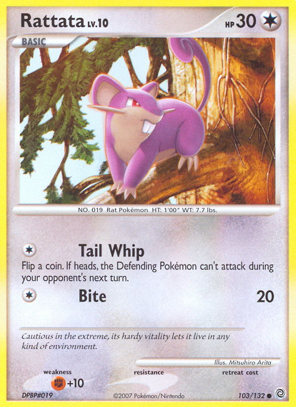 Rattata (103/132) [Diamond & Pearl: Secret Wonders] | Gam3 Escape